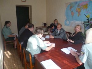 Нарада за участі представників органів внутрішніх справ