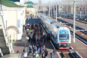 Скоростной поезд «Интерсити» сегодня впервые в Кременчуге