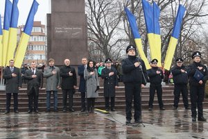 Патрульные полиции приняли присягу в Кременчуге