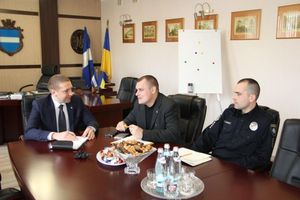 Мэр Кременчуга встретился с начальником патрульной полиции