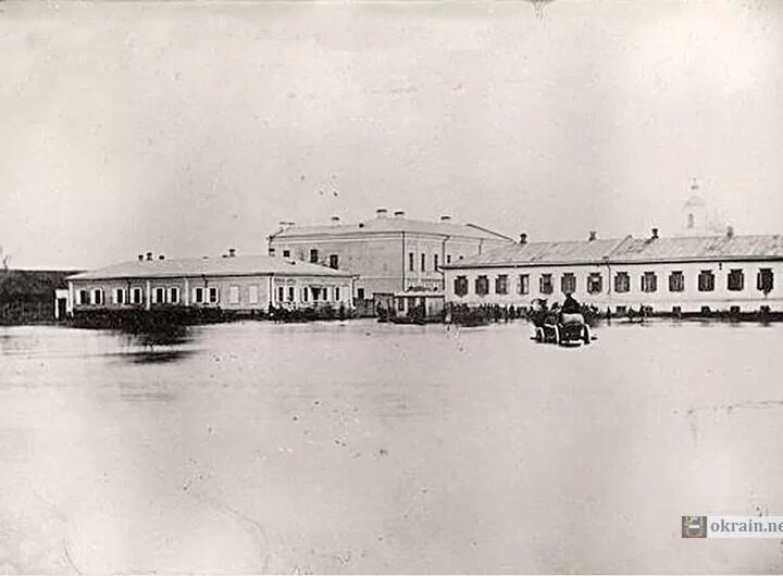 Соборна площа під час повіні 1877 року фото №867