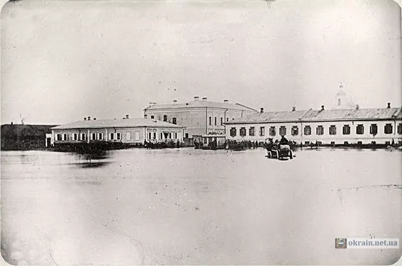 Соборна площа під час повіні 1877 року фото №867