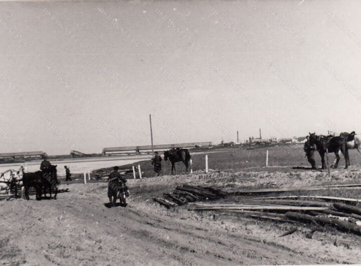 Вид на Крюківський міст, Крюків, вересень 1941 фото 1300