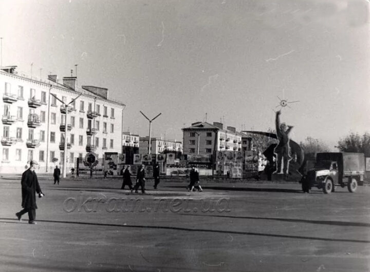 Площа Революції у Кременчуці 1964 рік фото №1349