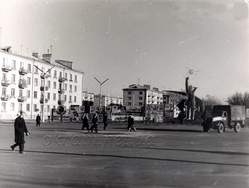 Площа Революції у Кременчуці 1964 рік фото №1349