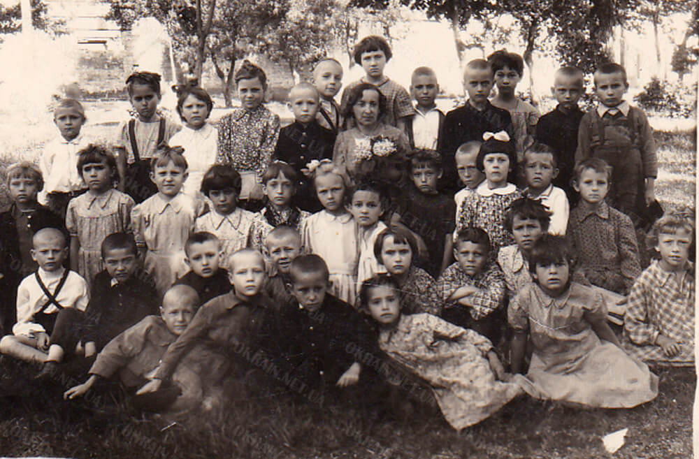 1-й клас школи №37 1948 рік фото 320