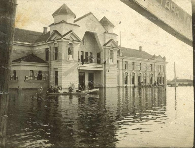 Клуб Котлова у Крюкові повінь 1931 рік фото 249