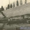 Wooden boats near the Dnieper embankment in Kremenchug 1941 photo number 394