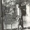 Soviet soldier knocking down German signs in Kremenchuk photo 363