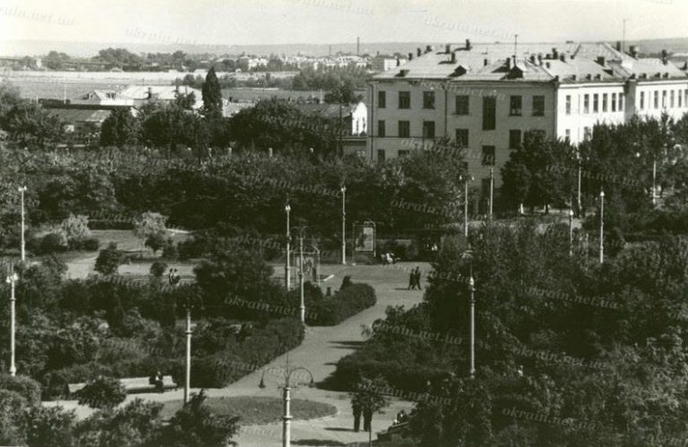 Придніпровський парк Кременчук, Україна 1966 рік фото 273