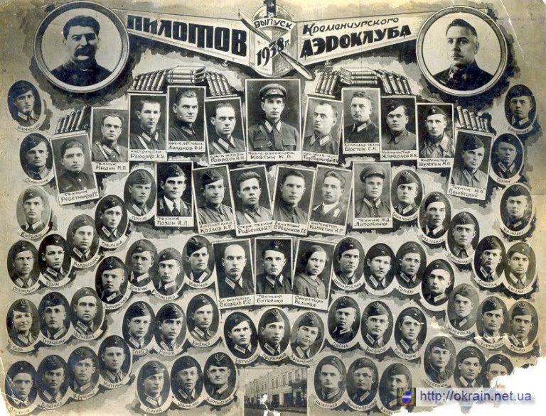 Випуск пілотів Кременчуцького Аероклубу 1938 фото 546