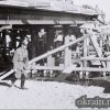 Строительство немцами деревянной переправы в Кременчуге 1941 год — фото № 510