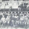 Робітники Крюківських Вагоноремонтних майстерень 1912 рік фото 790
