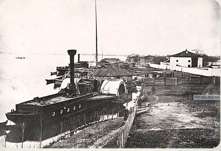 Набережная Днепра 1877 год - фото 842