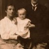 Доктор Никлевский Сигизмунд Романович, с женой и дочерью. Кременчуг 1918 год – фото 905