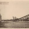 Destroyed spans of the bridge Kremenchuk 1941 photo 965