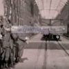 A steam locomotive rides along the Kryukovsky bridge restored by the Germans, 1941 video 584