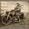 Немецкий солдат на мотоцикле KS 750. Кременчуг 1941 год. – фото 1136