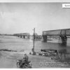 Зруйнований залізничний міст у Кременчуці 1941 рік фото 1278