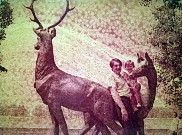 Скульптура «Олени» в Приднепровском парке Кременчуг - фото № 1967