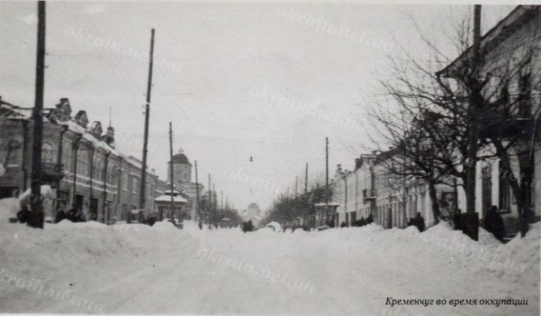 Центральна вулиця Кременчука взимку фото 1498