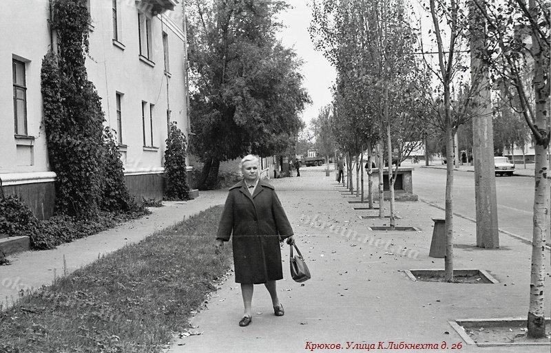 Дом №26 по ул. К.Либкнехта в Крюкове 1977 год - фото 1503