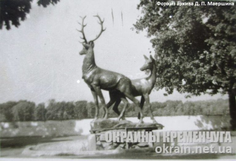 Скульптурна композиція «Олені» фото 1688
