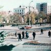 Вид на сквер Жовтневий (нині сквер ім.О. Бабаєва) Кременчук 1976 рік фото номер 1717