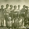 Компания на пляже 1940 год – фото № 1933