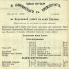 Чайная торговля Я. Камионского Кременчуг 1875 год объявление номер 2005
