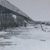 Construction of a wooden bridge Kremenchuk 1942 – photo number 2017