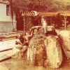Fountain with the sculpture group “Buratino and the Tortilla Tortoise” Kremenchug 1980s photo № 2044
