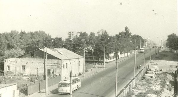 Район от электростанции до водоканала в Кременчуге первая половина 1970-х