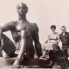 Скульптура Пловец вход на Центральный пляж Кременчуг фото номер 2139