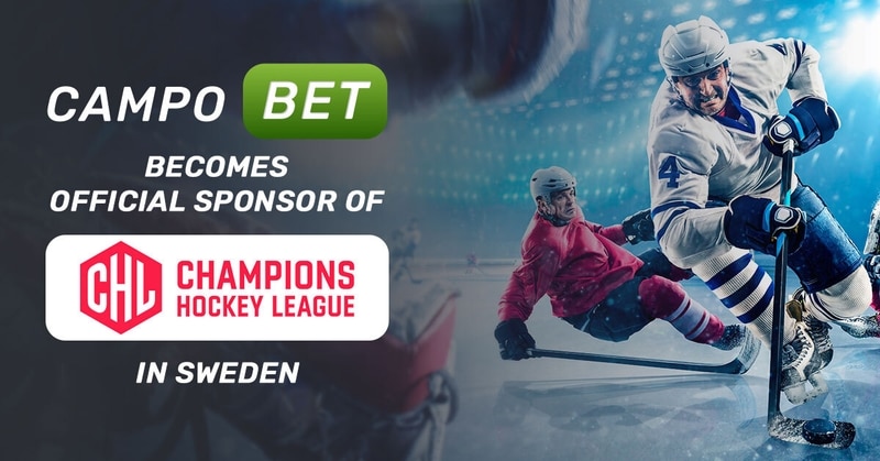 CampoBet стал официальным спонсором Champions Hockey League