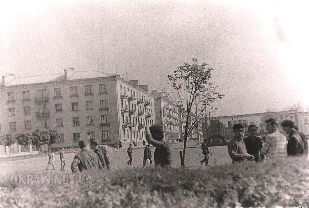 Бульвар Пушкина в Кременчуге 1965 год фото номер 2368