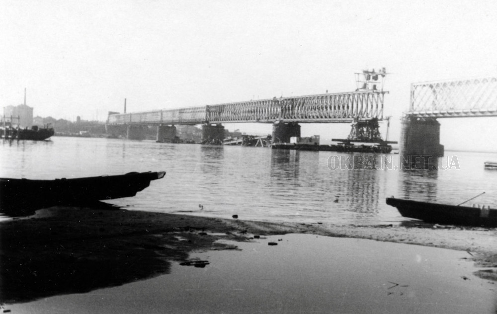 Железнодорожный мост через Днепр фото 2431