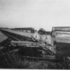 Destroyed bridge and crossing Kremenchuk 1941 photo 2475