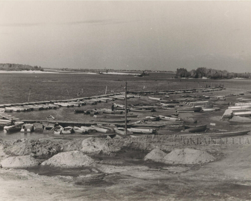Човнова станція «Дормаш» біля набережної 1964 рік фото 2492