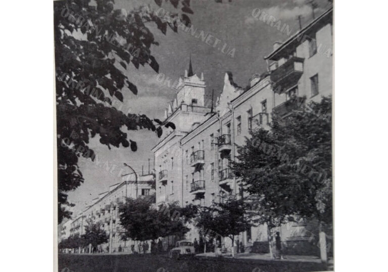 Вулиця Соборна Кременчук 1971 рік фото 2544