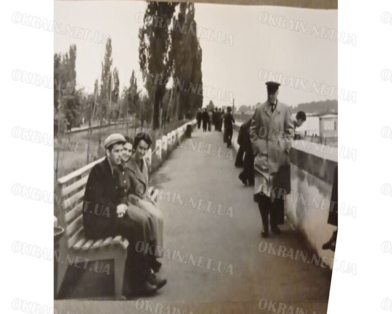 Набережна у Кременчуці 1959 рік фото 2553