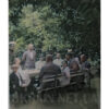 Сімейне чаювання в саду садиби Шуйських 1915 рік фото 2577