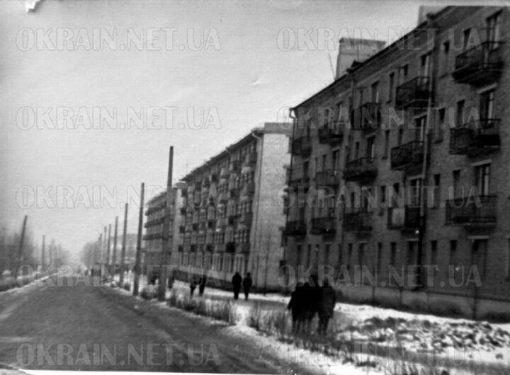 Проспект Свободи в 1966 році, Кременчук фото 2582