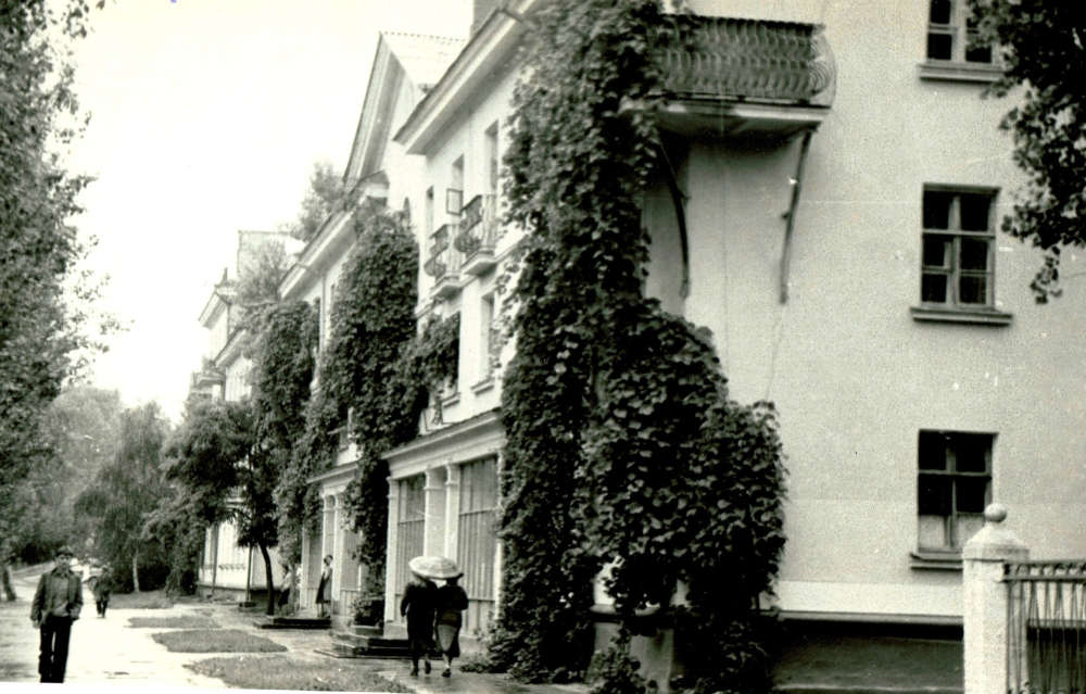 Будинки біля мосту Крюків 1978 рік фото №2648