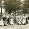Детский лагерь в парке КВСЗ Крюков 1959 год №2692