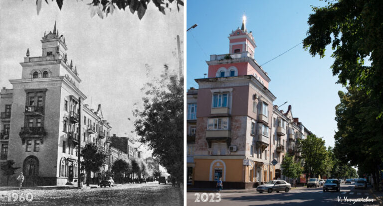 Соборна вулиця в 1960 році, Кременчук фото №2735