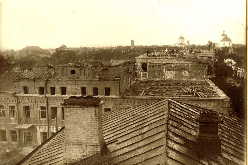 Будівництво Кременчуцького окрвиконкому 1926 рік фото №2738