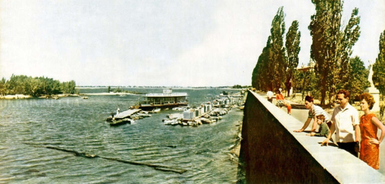 Набережна в Кременчуці 1972 рік фото №2759
