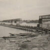 The crossing and the destroyed bridge across the Dnipro, 1941, photo #2766