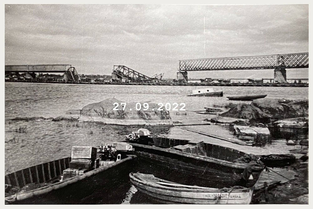 Берег Дніпра у Крюкові, вересень 1941 року фото №2795